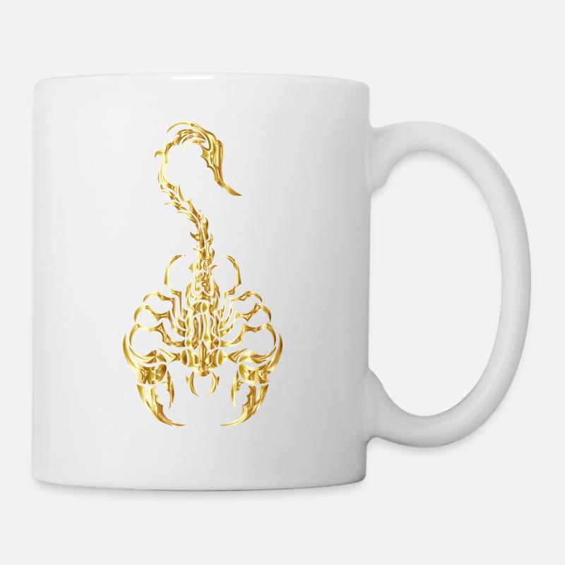 Scorpio gold - Mug - white
