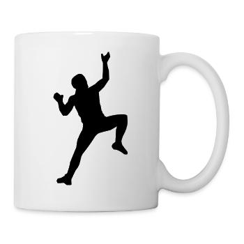 Klettern - Tasse - Weiß - Rechts