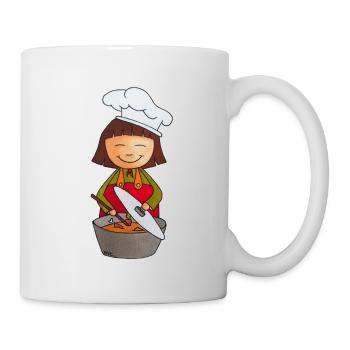 Madame Le Chef - Mug blanc - blanc - Droite