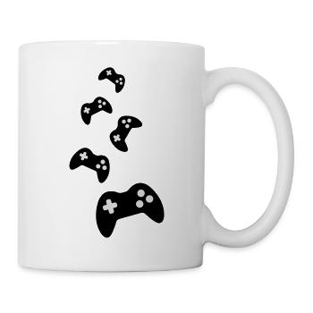Controller Pads - Tasse - Weiß - Rechts