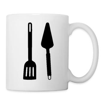 ustensiles de cuisine - Tasse - Weiß - Rechts