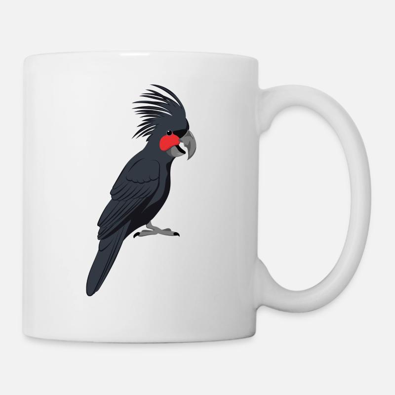 Palmkakadu - Tasse - Weiß