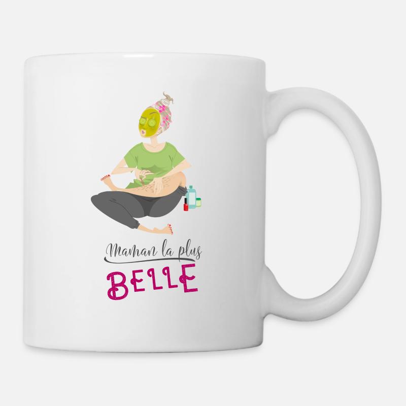 Most beautiful mom - Mug - white