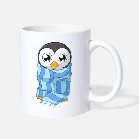 Freezing cartoon penguin' Mug | Spreadshirt