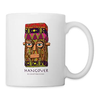 La gueule de bois - Mug blanc - blanc - Droite