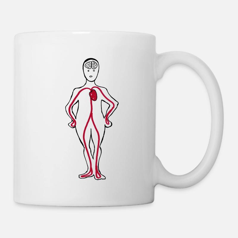 Human body - Mug - white