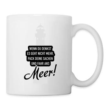 Fahr ans Meer2c - Tasse - Weiß - Rechts