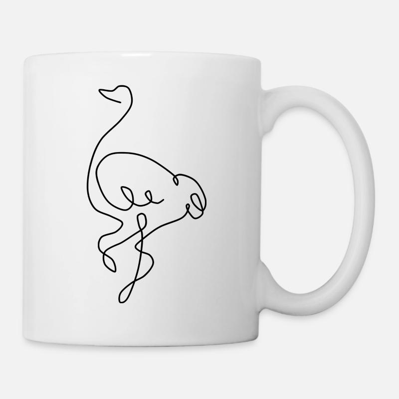Strauss - Tasse - Weiß