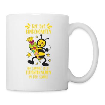 School enrollment bee sugar cone school kindergarten - Mug - white - Right