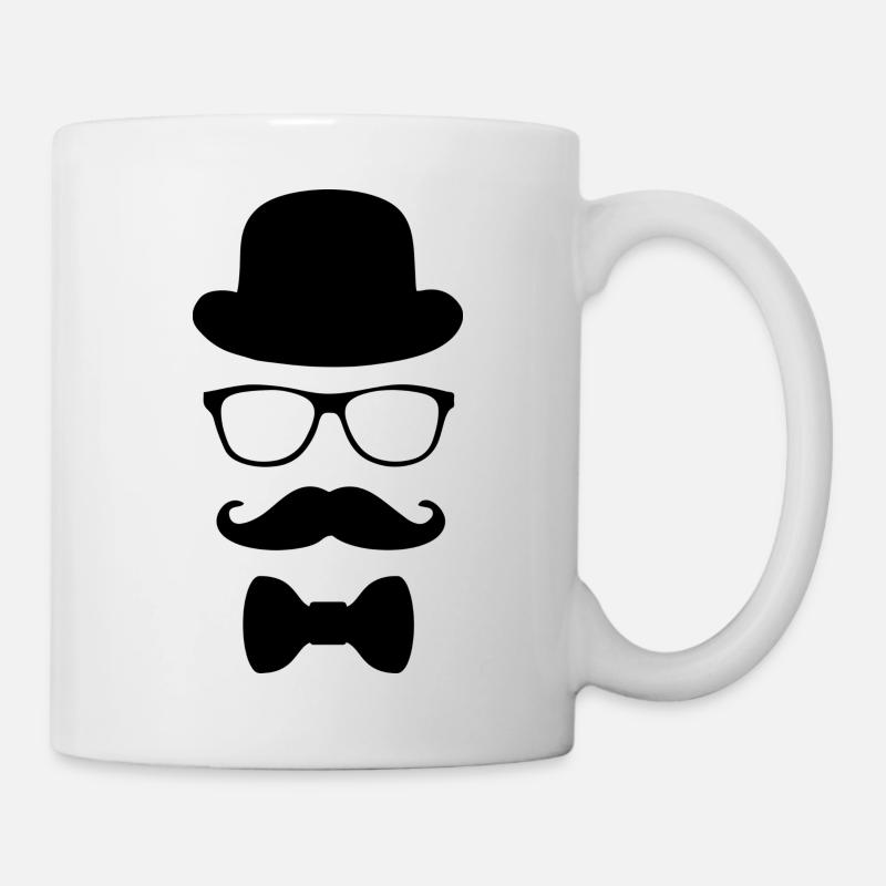 Gentleman - Tasse - Weiß