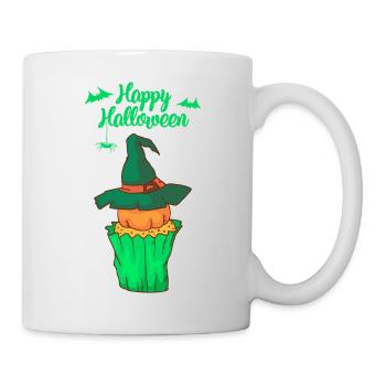 Gâteau au muffin Halloween - Mug blanc - blanc - Droite