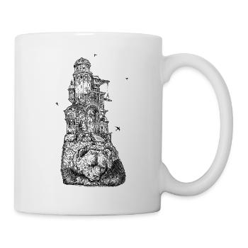 Schlossbär - Tasse - Weiß - Rechts