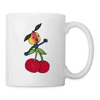 Fruit de danse - Mug blanc - blanc - Droite