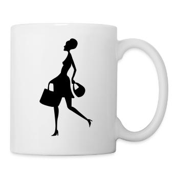 shopping - Mug - white - Right