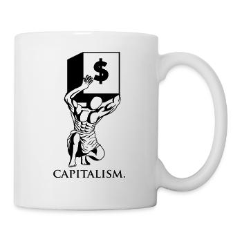 Capitalism - Mug - white - Right