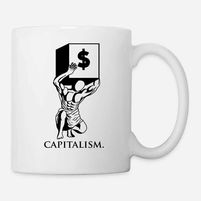 Capitalism - Tasse - Weiß