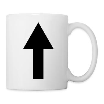 arrow - Mug - white - Right