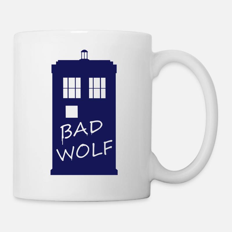 Bad Wolf Tardis - Mug blanc - blanc