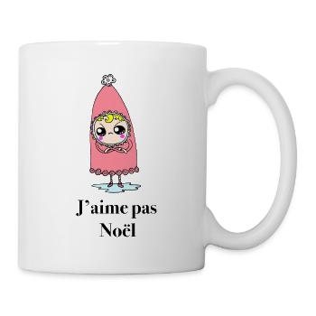 kawaii schmaus ich mag Weihnachten nicht - Tasse - Weiß - Rechts