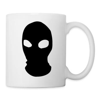 Face Mask - Mug - white - Right