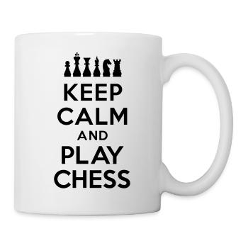 Keep calm and play Chess - Mug - white - Right