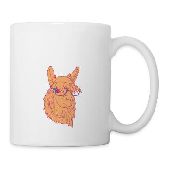 Always Be An Alpaca - Mug blanc - blanc - Droite
