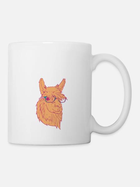 Always Be An Alpaca - Tasse - Weiß