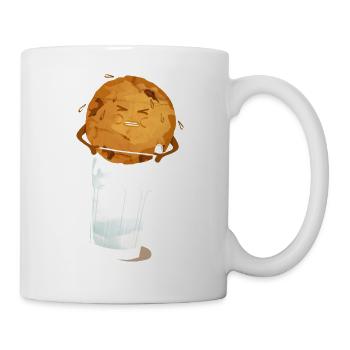 milk'n'cookie - Tasse - Weiß - Rechts