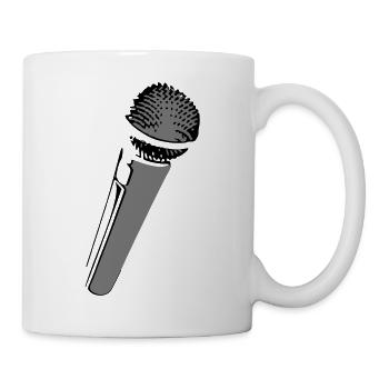 dessin micro - Mug blanc - blanc - Droite