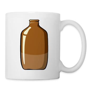 Znobby original - Tasse - Weiß - Rechts