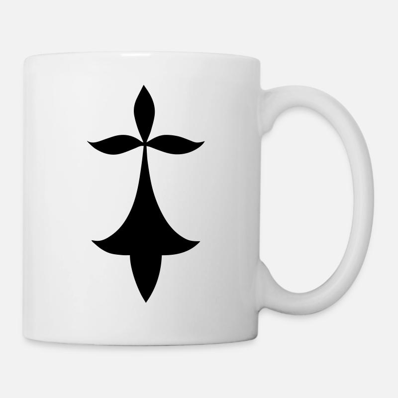 HERMINE - Mug blanc - blanc