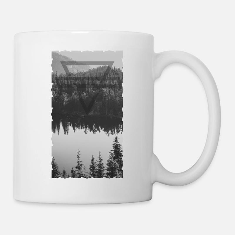 Forêt - Mug blanc - blanc