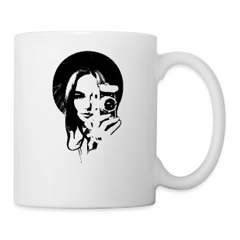 Photo photographer photography design woman love love - Mug - white - Right