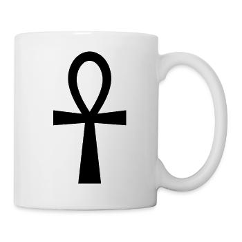 Ankh Symbol - Mug blanc - blanc - Droite