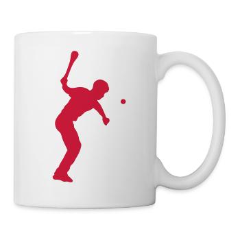 pelote basque 26042 - Mug blanc - blanc - Droite