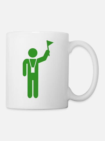 Reiseleiter - Tasse - Weiß