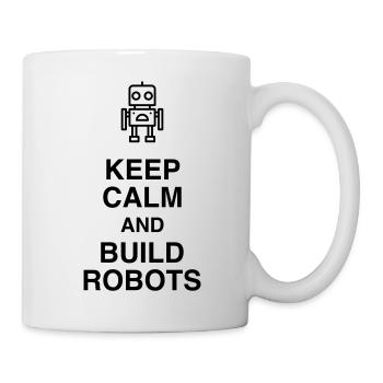 Robotik / Roboter / Robot / Robotics - Tasse - Weiß - Rechts