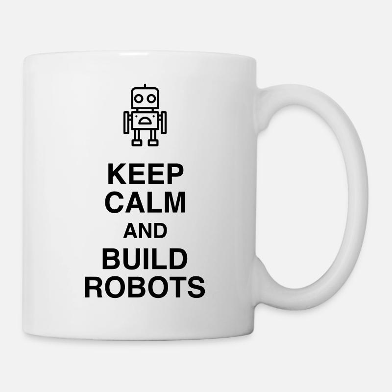 Robotics Robot Robotik Robotique Roboter - Mug - white