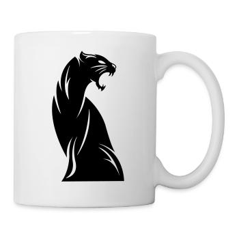 panther - Tasse - Weiß - Rechts