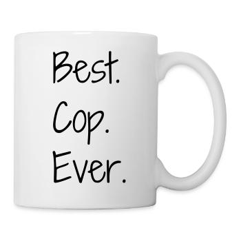 Police Officer Policeman Cop Policier Polizei - Mug - white - Right