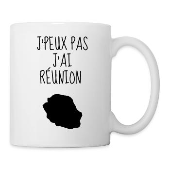 Réunion / 974 / Réunionnais / Réunionnaise - Mug blanc - blanc - Droite