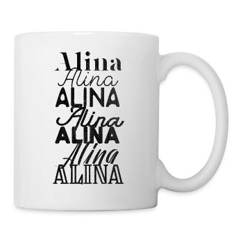 Alina - Tasse - Weiß - Rechts