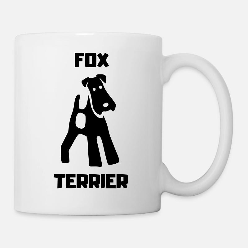 Fox Terrier TERRIER - Tasse - Weiß