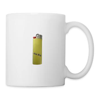 le feu voit grand - Mug blanc - blanc - Droite