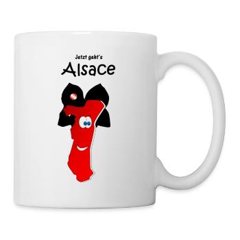 Jetzt Gehts Alsace - Mug blanc - blanc - Droite