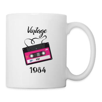 Vintage year 1984 - Mug - white - Right