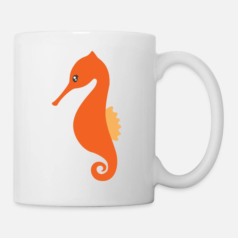 hippocampe - Mug blanc - blanc