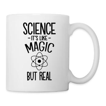 Science It s Like Magic But Real - Mug blanc - blanc - Droite
