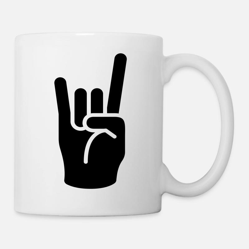 Signe à bascule - Mug blanc - blanc