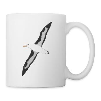 Black-browed albatrosses - Mug - white - Right
